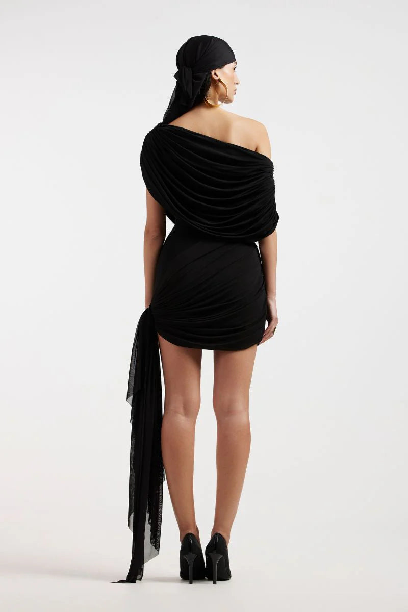 Deme By Gabriella Jocelyn Black Mini Dress