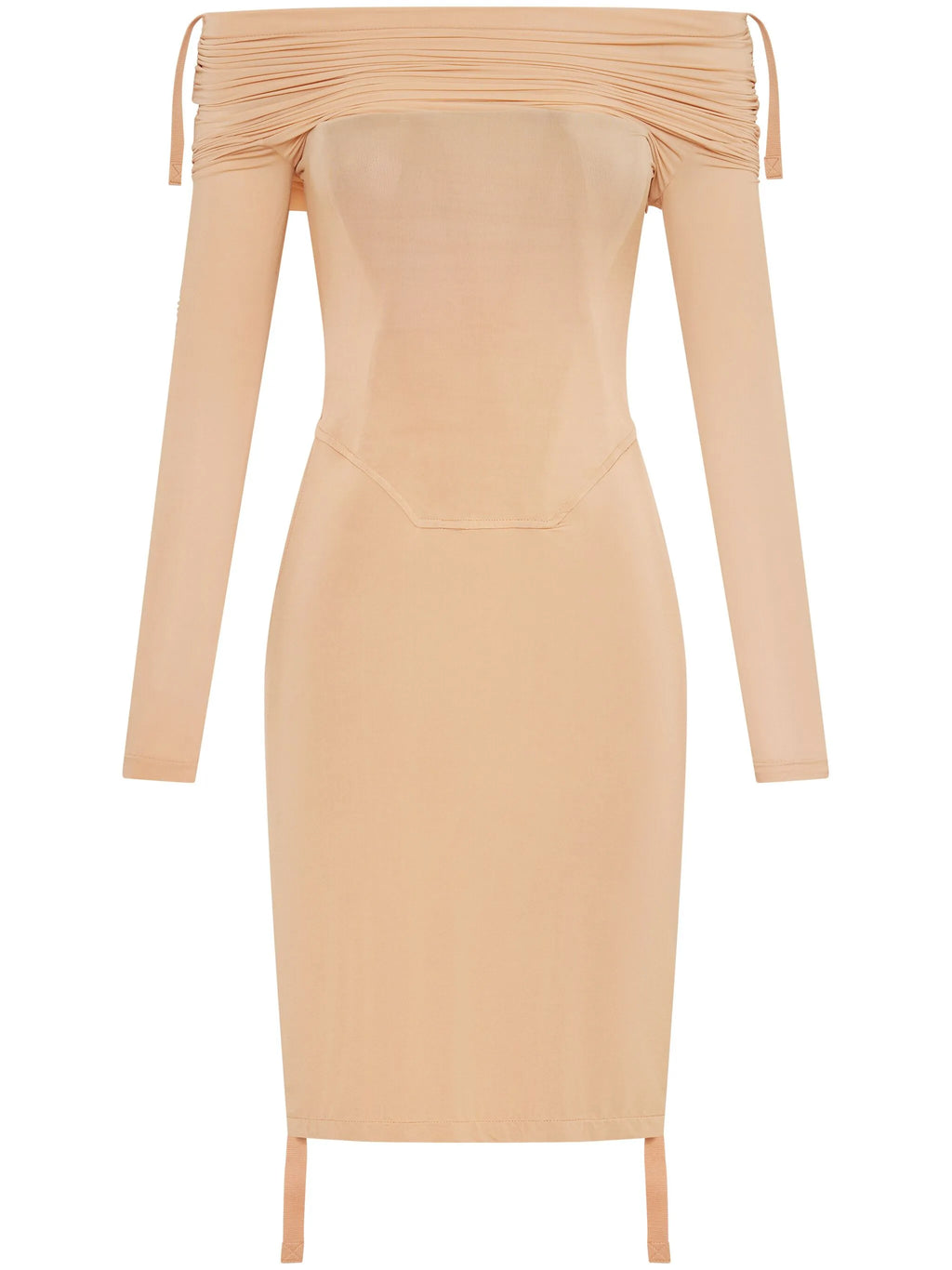 Dion Lee Off-Shoulder Gathered Minidress