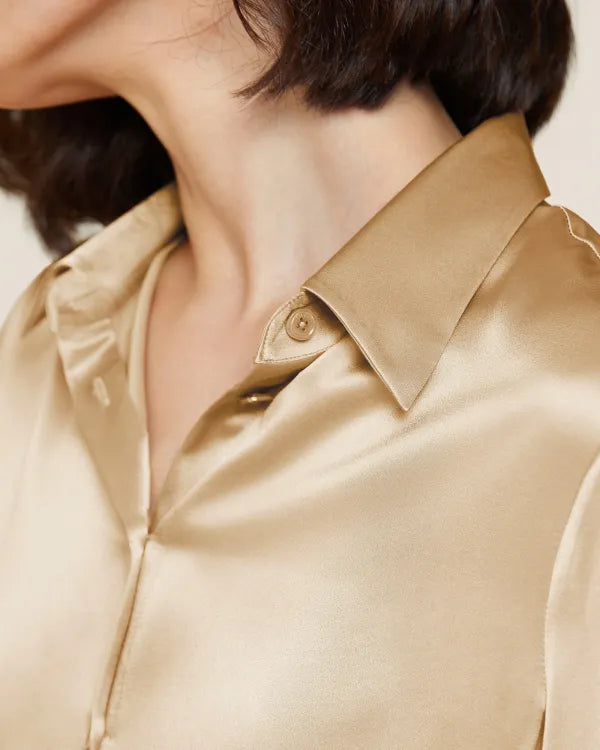 22MM Basic Versatile Silk Shirt