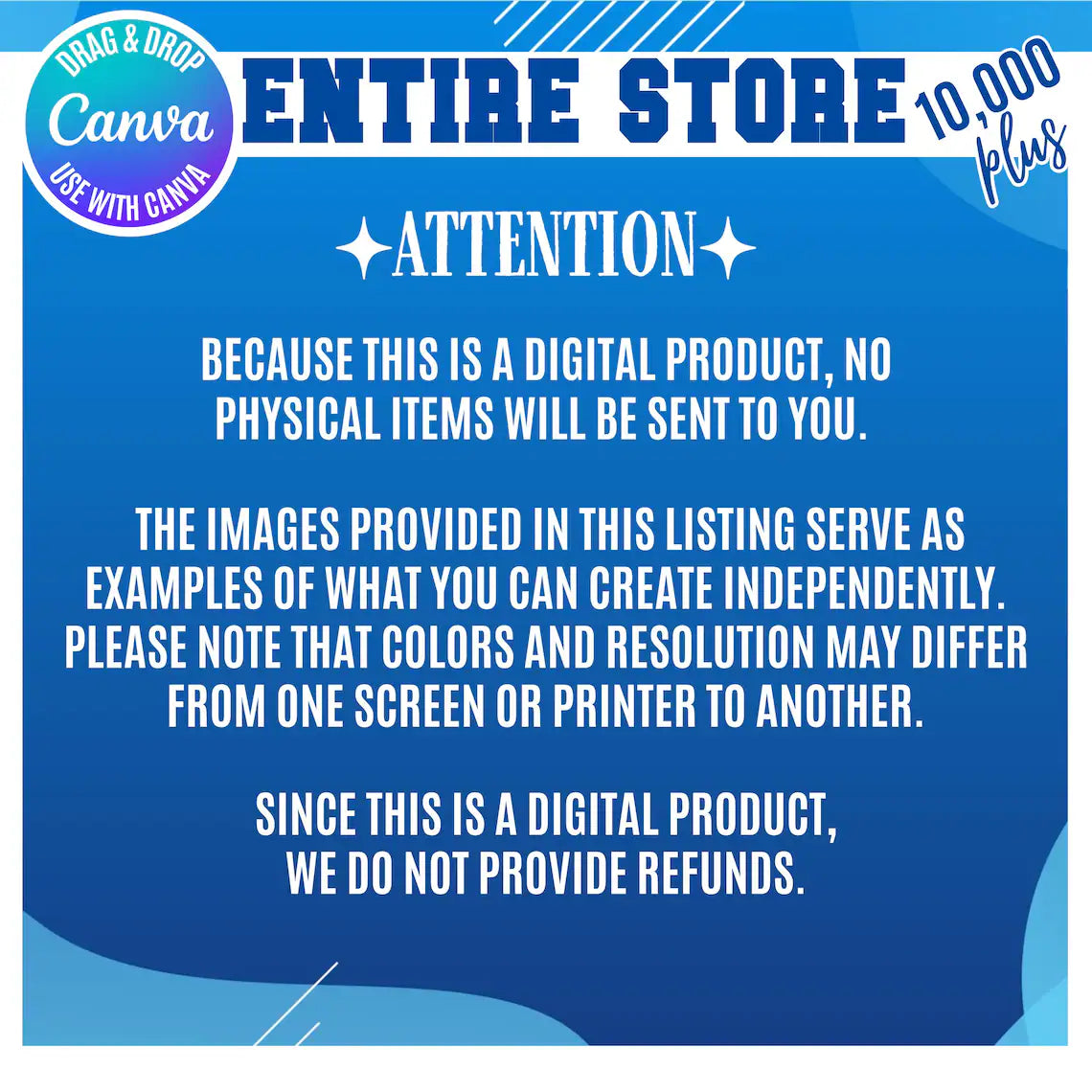 10,000+ Canva Frames Mega Bundle – All Access Lifetime | Editable Templates | Drag & Drop Canva Elements | Digital Download